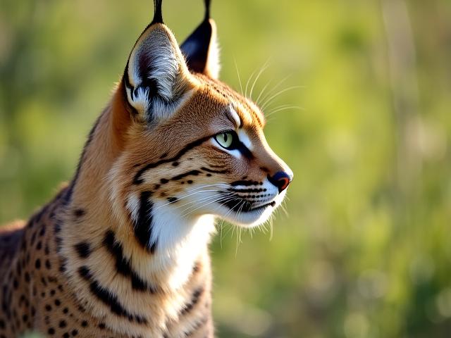 Lince Ibérico en el matorral